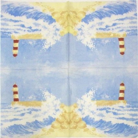 Tovagliolo "Mare in burrasca"