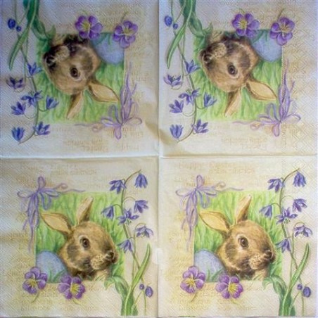 Tovagliolo "Happy Easter"