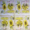 Tovagliolo "Mazzo di girasoli"
