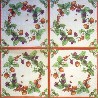 Tovagliolo "Ghirlanda con frutti di bosco"