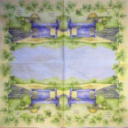 Tovagliolo "Panchine"