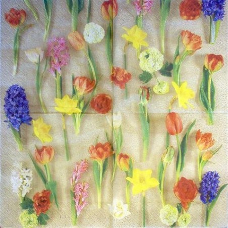 Tovagliolo "Fiori misti"