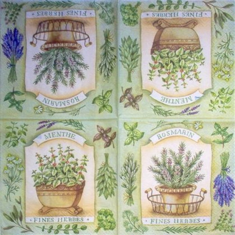 Tovagliolo "Erbette"