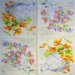 Tovagliolo "Mazzo di fiori"