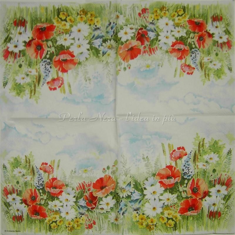 Tovagliolo "Fiori di campo"