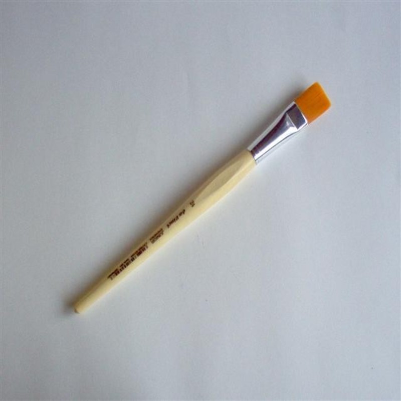 Pennello piatto sintetico