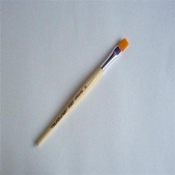 Pennello piatto sintetico
