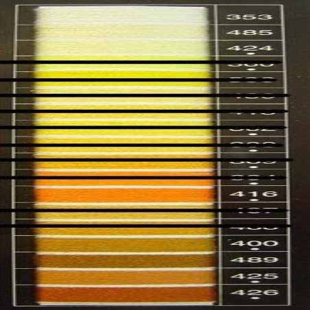 Filo mouline' toni giallo