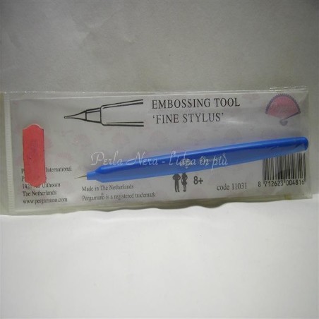 Embossing fine stylus