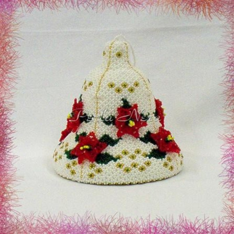 Campana con stelle di Natale