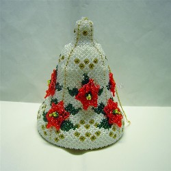 Campana con stelle di Natale