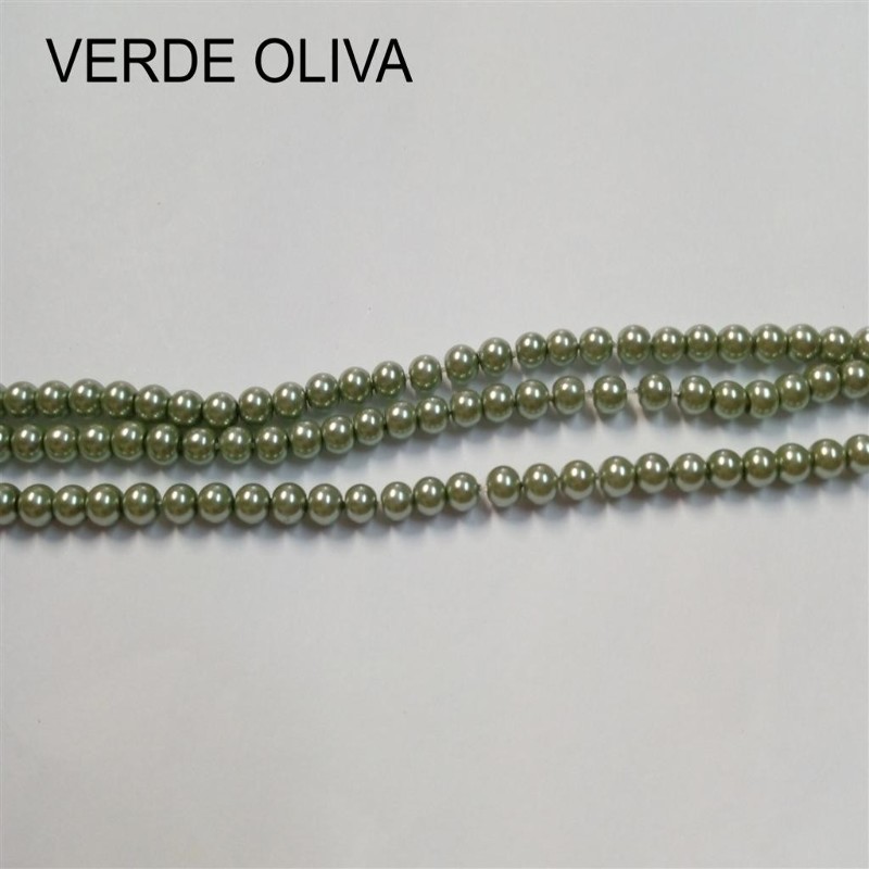 Perle di vetro 4 mm