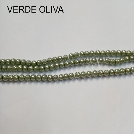 Perle di vetro 4 mm