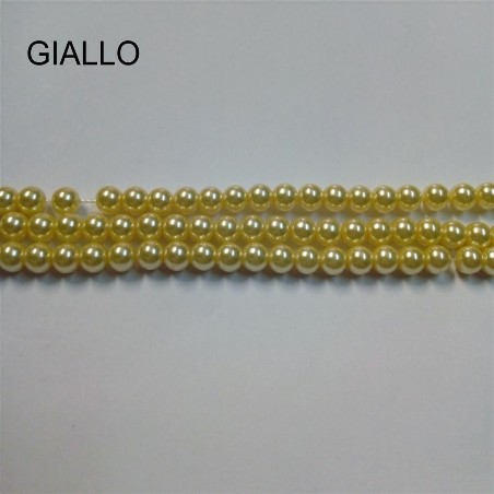 Perle di vetro 6 mm