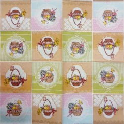 Tovagliolo "Cestini pasquali"