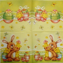 Tovagliolo "Coniglio pasquale"
