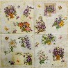 Tovagliolo "Cartoline con fiori"