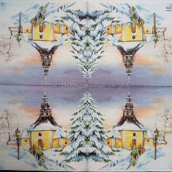 Tovagliolo "Seiffener sunset"