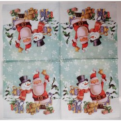 Tovagliolo "Babbo Natale e...