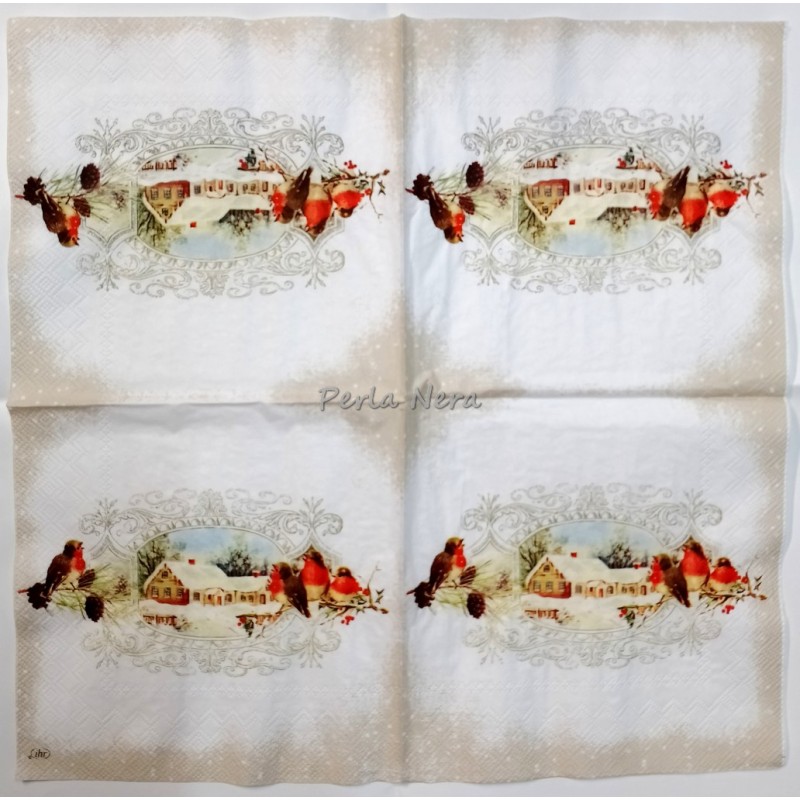 Tovagliolo "Medaglione nostalgico"