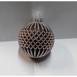 Palla di vetro ricoperta