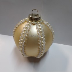 Palla di vetro ricoperta