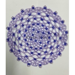 Centrino decorativo in perline