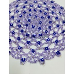 Centrino decorativo in perline