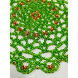 Centrino decorativo in perline 16 cm