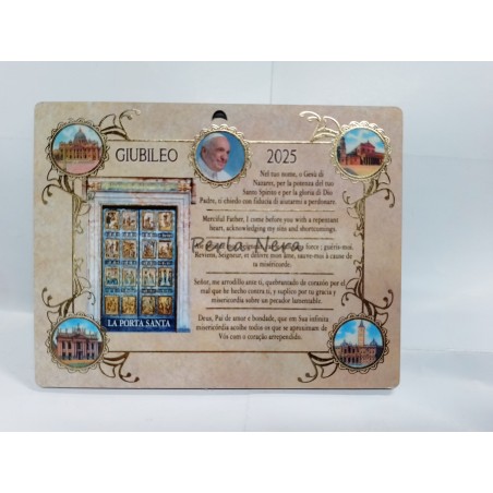 Tavoletta Giubileo 10x15 cm