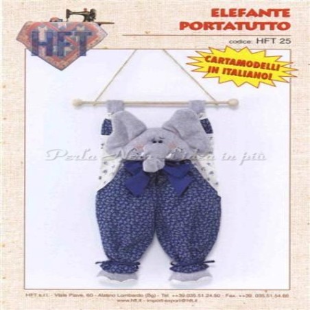 Cartamodello elefante