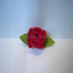 Rose piccole in feltro