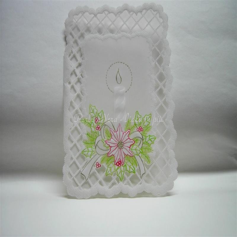 Biglietto con candela