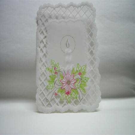 Biglietto con candela