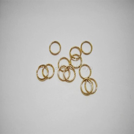 Anellini 6 mm oro