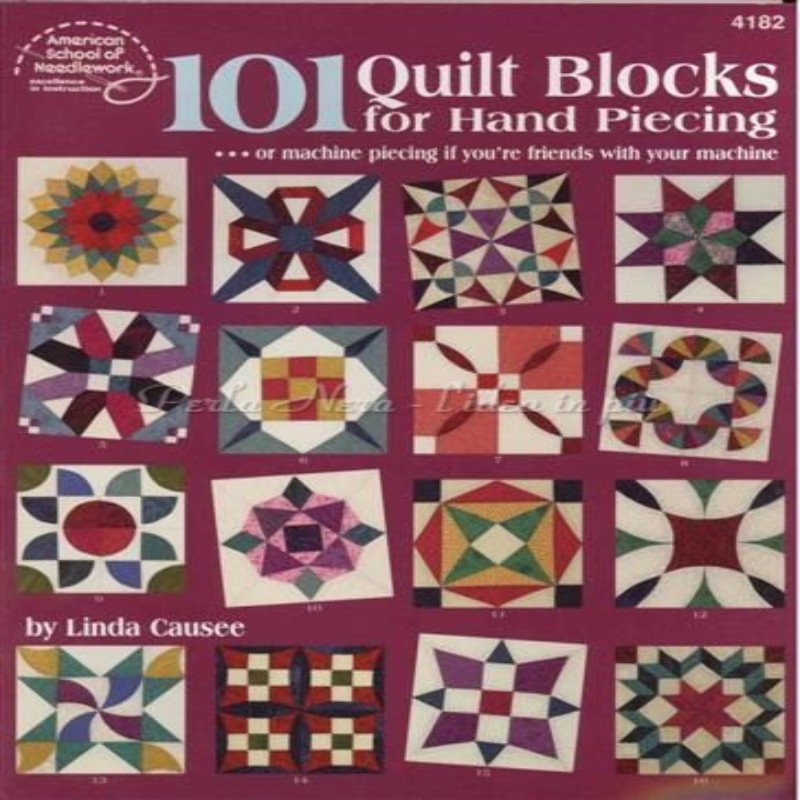 101 quilt blocks for hand piecing