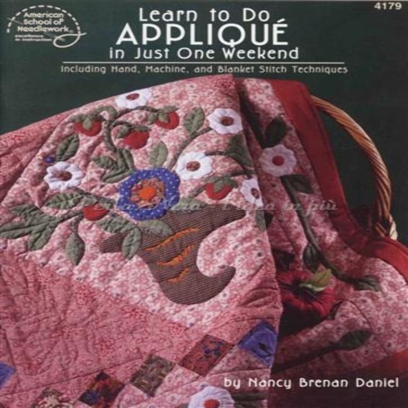 Learn to do applique' in just one weekend