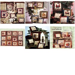Calendar quilts & stitcheries