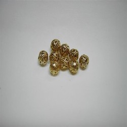 Pallina tonda traforata 6 mm