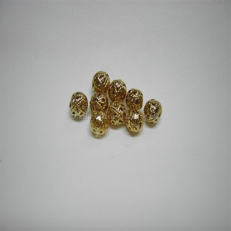 Pallina tonda traforata 6 mm