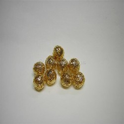 Pallina tonda traforata 8 mm