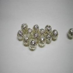 Pallina tonda traforata 8 mm